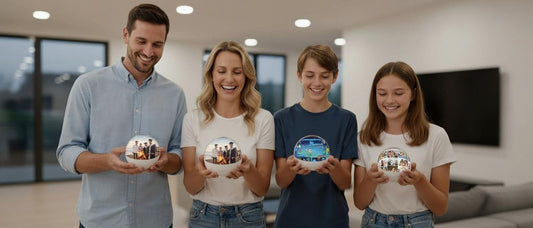 Bringing Art to Life: DIY Spherical Pixel Lamps That Move, Glow, and Play